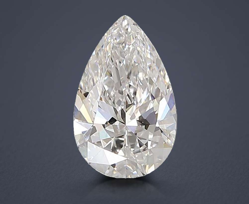 1.29 Carat Pear Lab Diamond