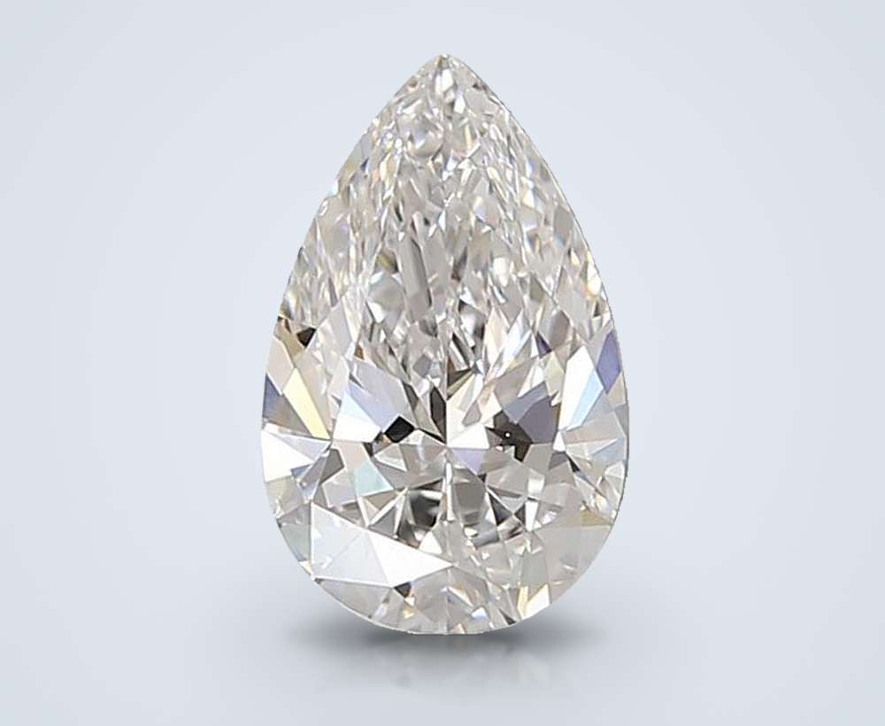 1.29 Carat Pear Lab Diamond