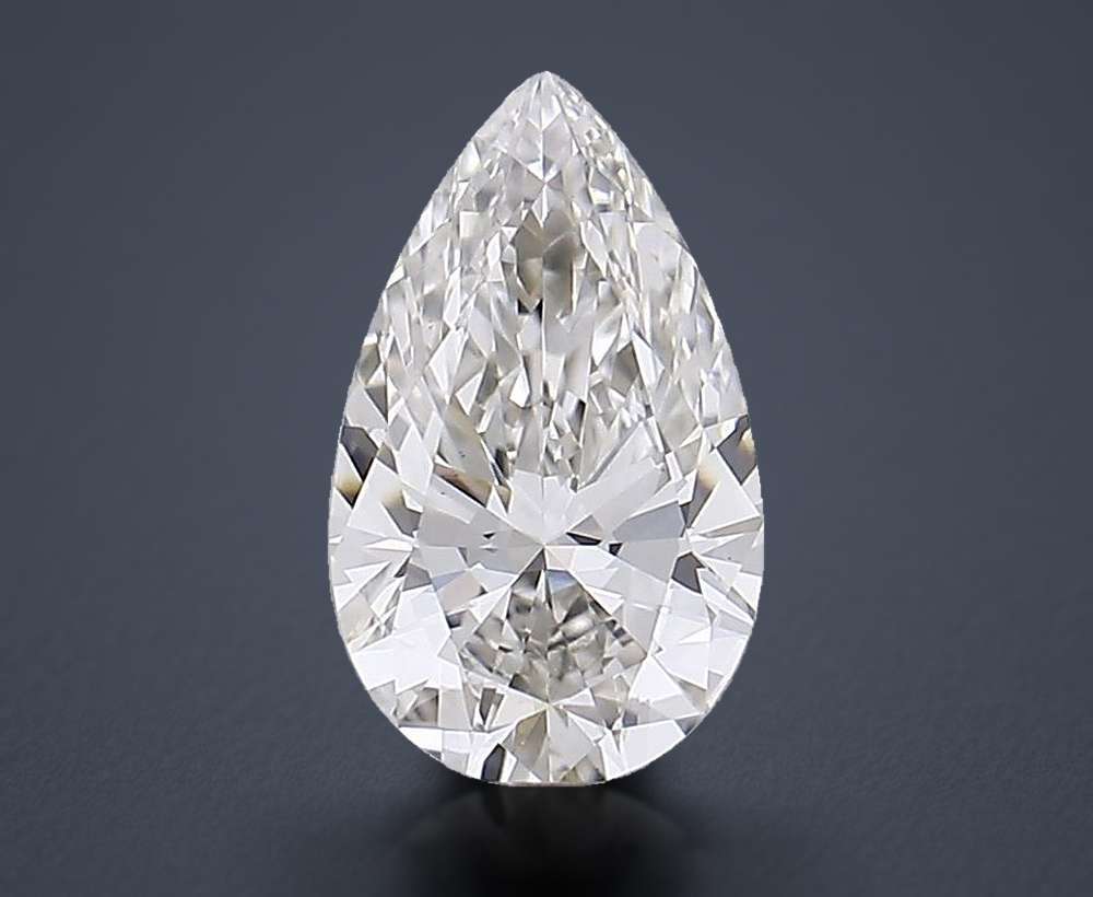 1.00 Carat Pear Lab Diamond