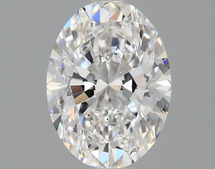 1.37ct F VS1 Rare Carat Ideal Cut Oval Lab Grown Diamond