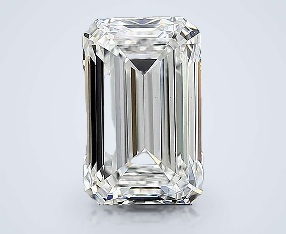 3.90 Carat Emerald Lab Diamond