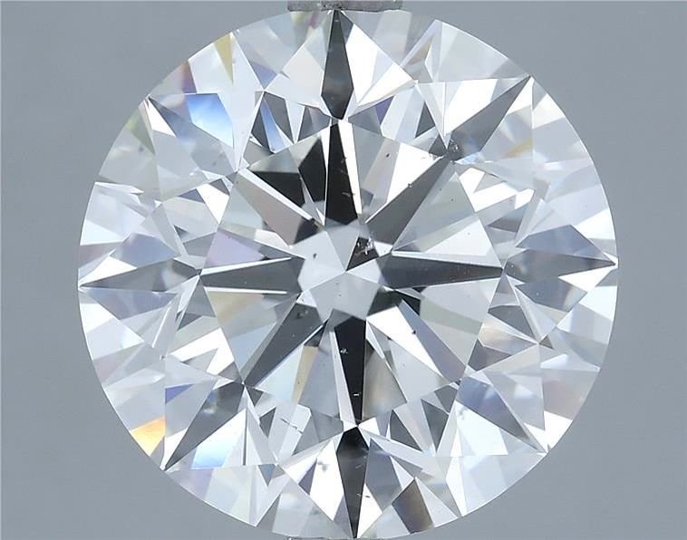 7.01ct H SI1 Excellent Cut Round Diamond