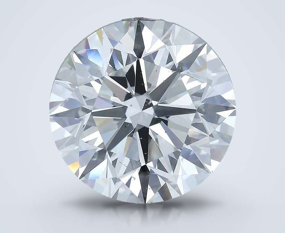 7.01 Carat Round Natural Diamond