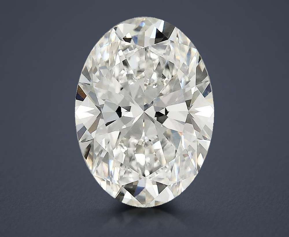 2.90 Carat Oval Lab Diamond