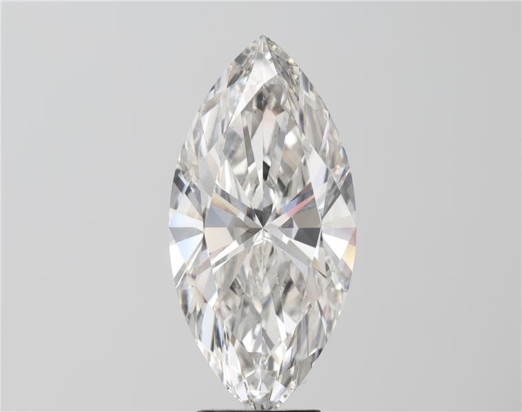 7.09ct H VS2 Rare Carat Ideal Cut Marquise Lab Grown Diamond