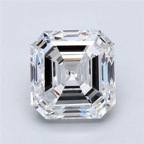 2.50ct D VS1 Very Good Cut Asscher Diamond