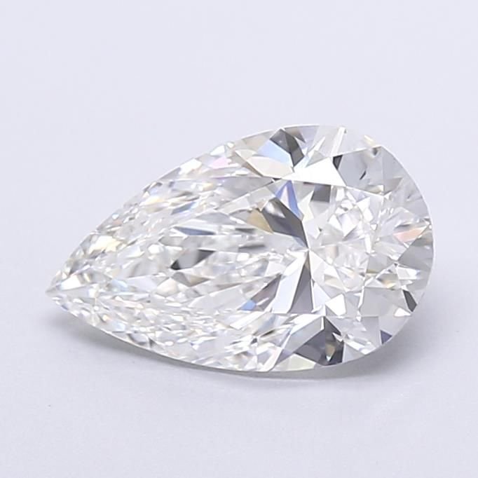 2.20ct E VVS2 Rare Carat Ideal Cut Pear Lab Grown Diamond