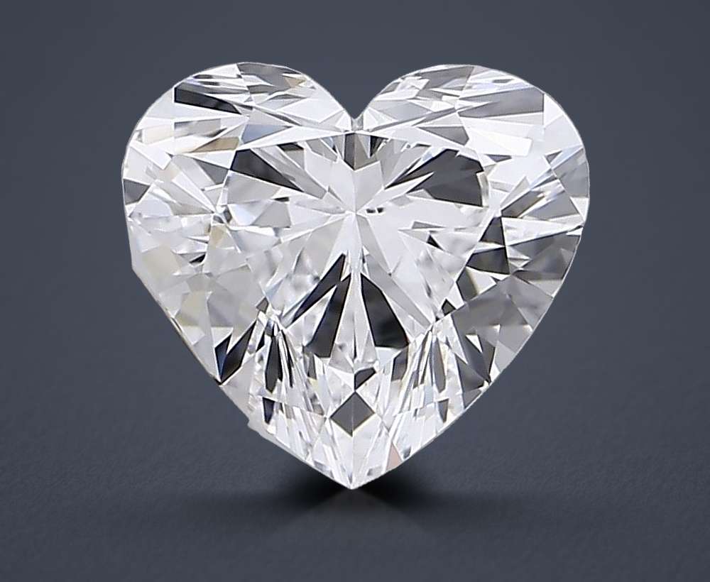 1.42 Carat Heart Lab Diamond