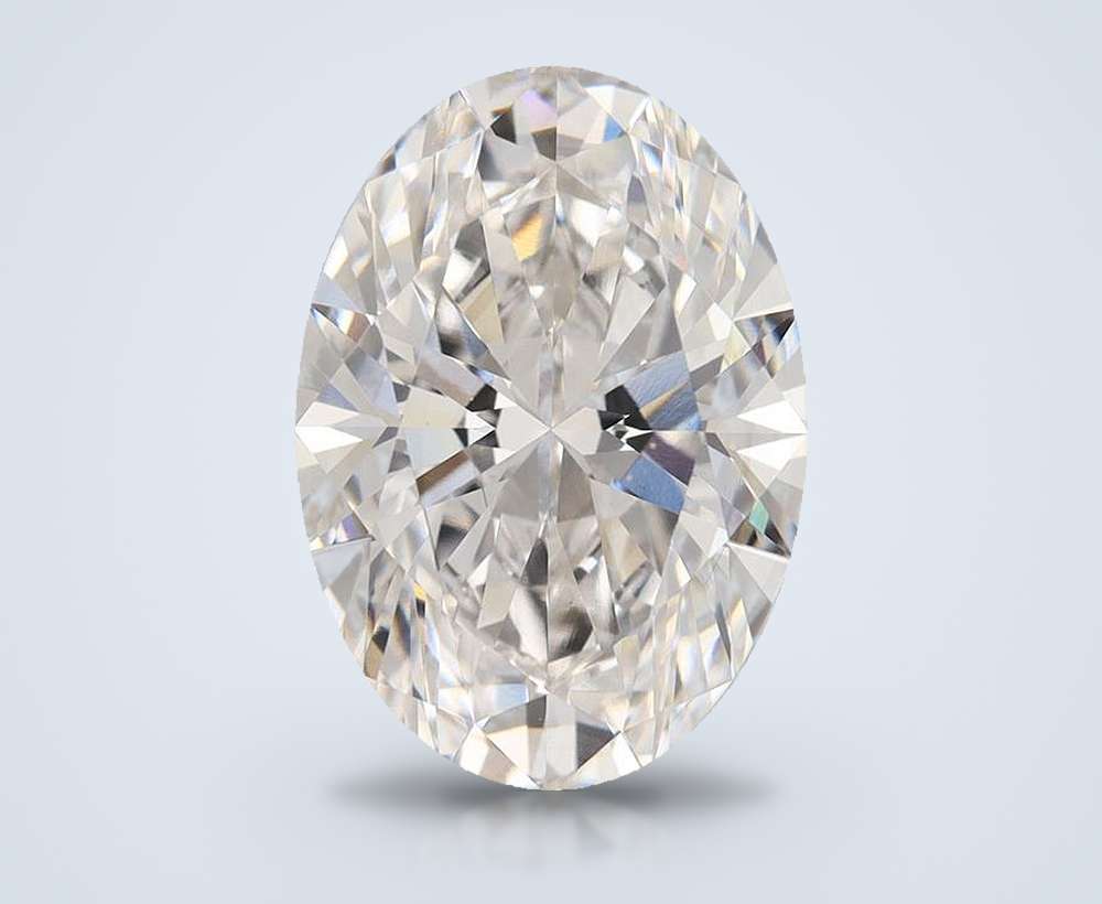 7.15 Carat Oval Lab Diamond