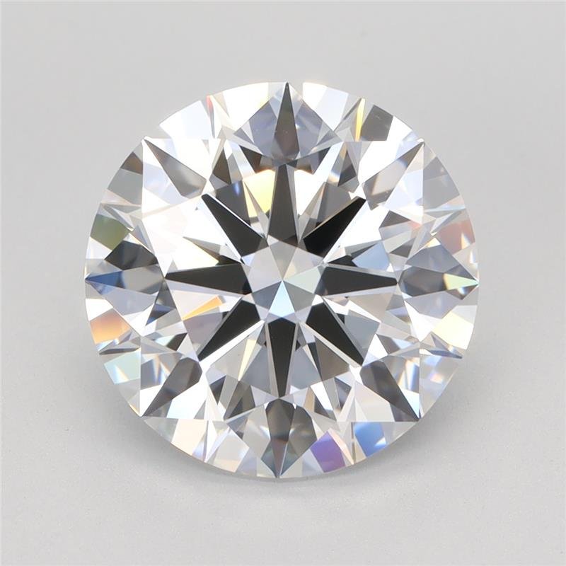 4.44ct D VVS1 Rare Carat Ideal Cut Round Lab Grown Diamond