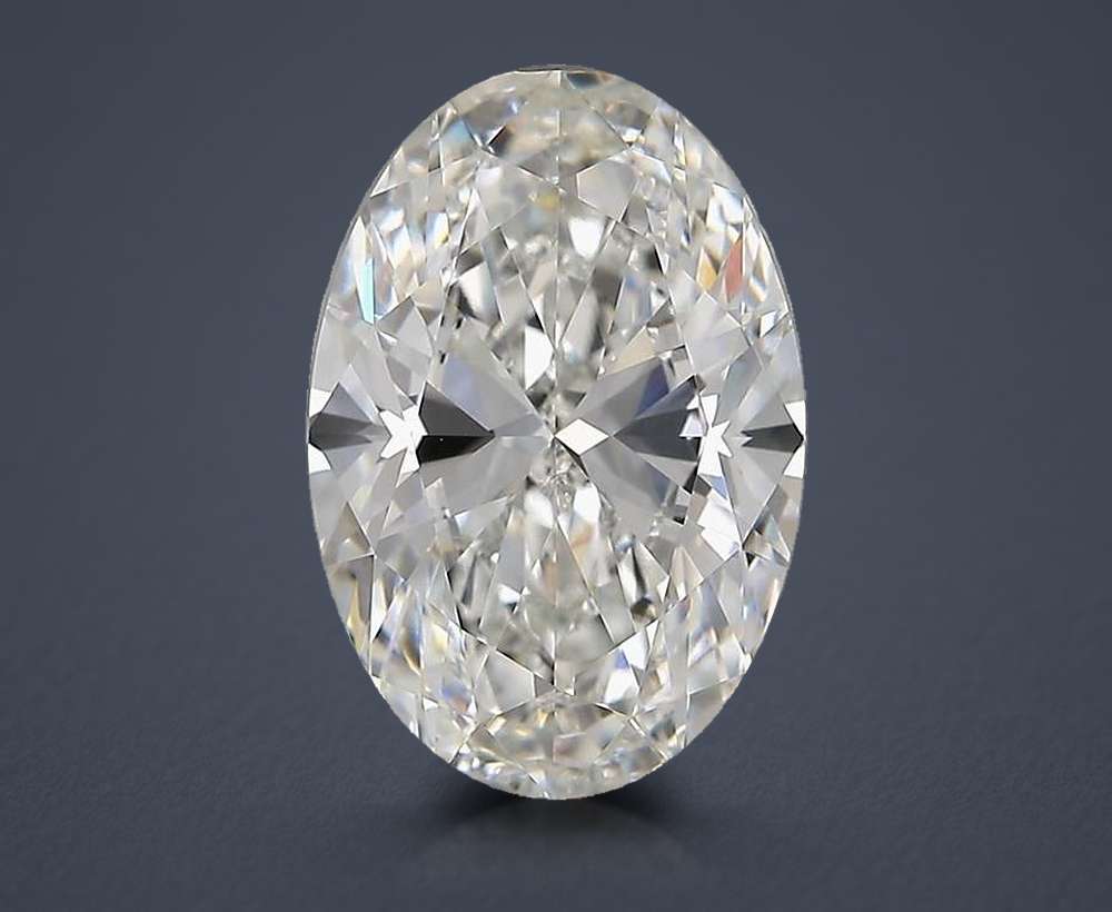 4.11 Carat Oval Lab Diamond