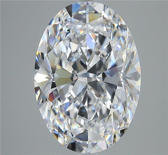 7.01ct D VS2 Excellent Cut Oval Diamond