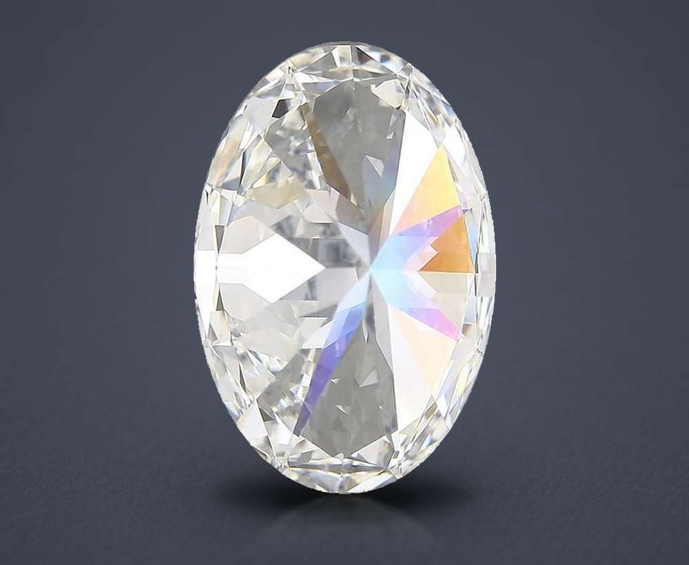 7.10 Carat Oval Lab Diamond