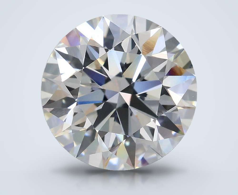 4.02 Carat Round Lab Diamond
