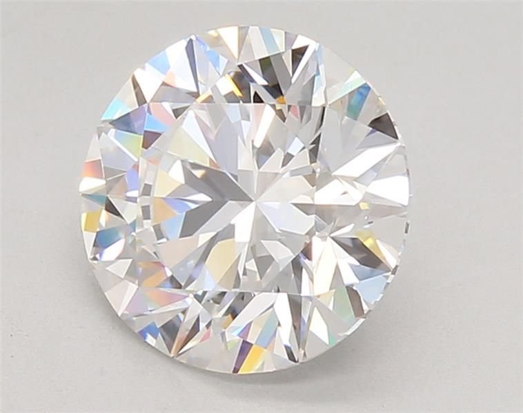2.92ct E VVS1 Rare Carat Ideal Cut Round Lab Grown Diamond
