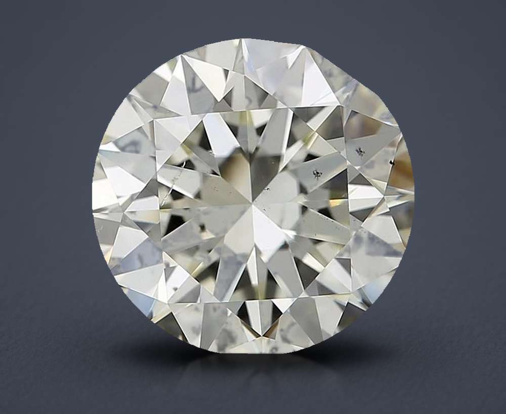 2.50 Carat Round Natural Diamond