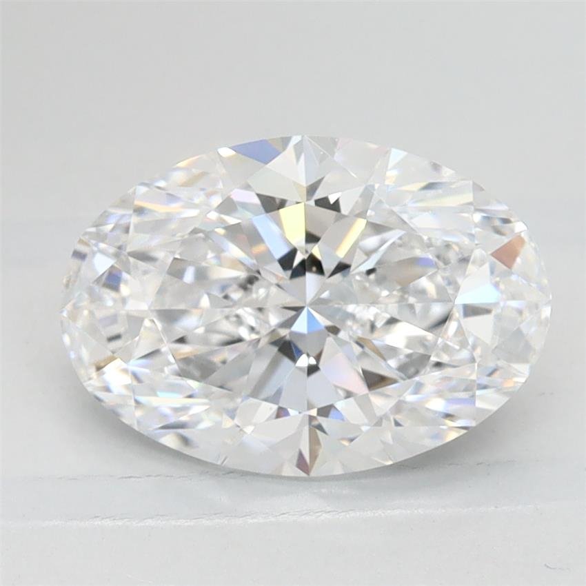 1.58ct D VVS1 Rare Carat Ideal Cut Oval Lab Grown Diamond