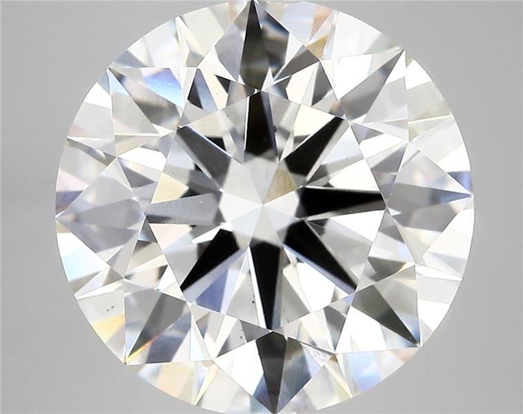 10.13ct F VS2 Rare Carat Ideal Cut Round Lab Grown Diamond