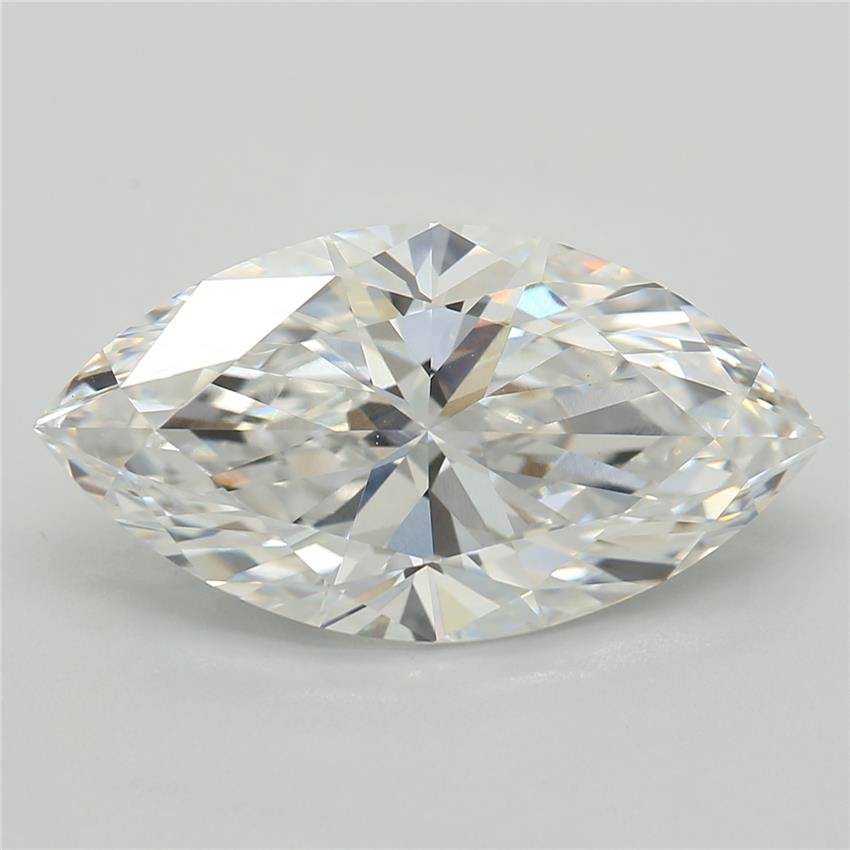 3.07ct E VS1 Excellent Cut Marquise Lab Grown Diamond