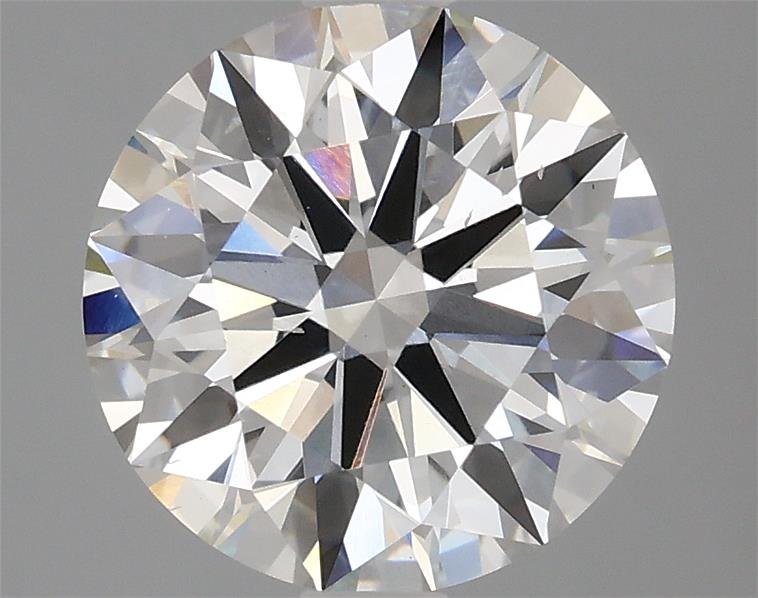 3.18ct G VS2 Rare Carat Ideal Cut Round Lab Grown Diamond