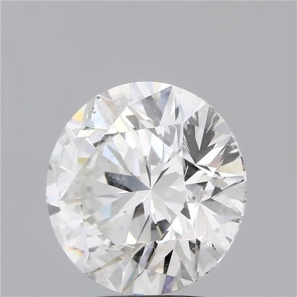 3.01ct H SI2 Rare Carat Ideal Cut Round Diamond