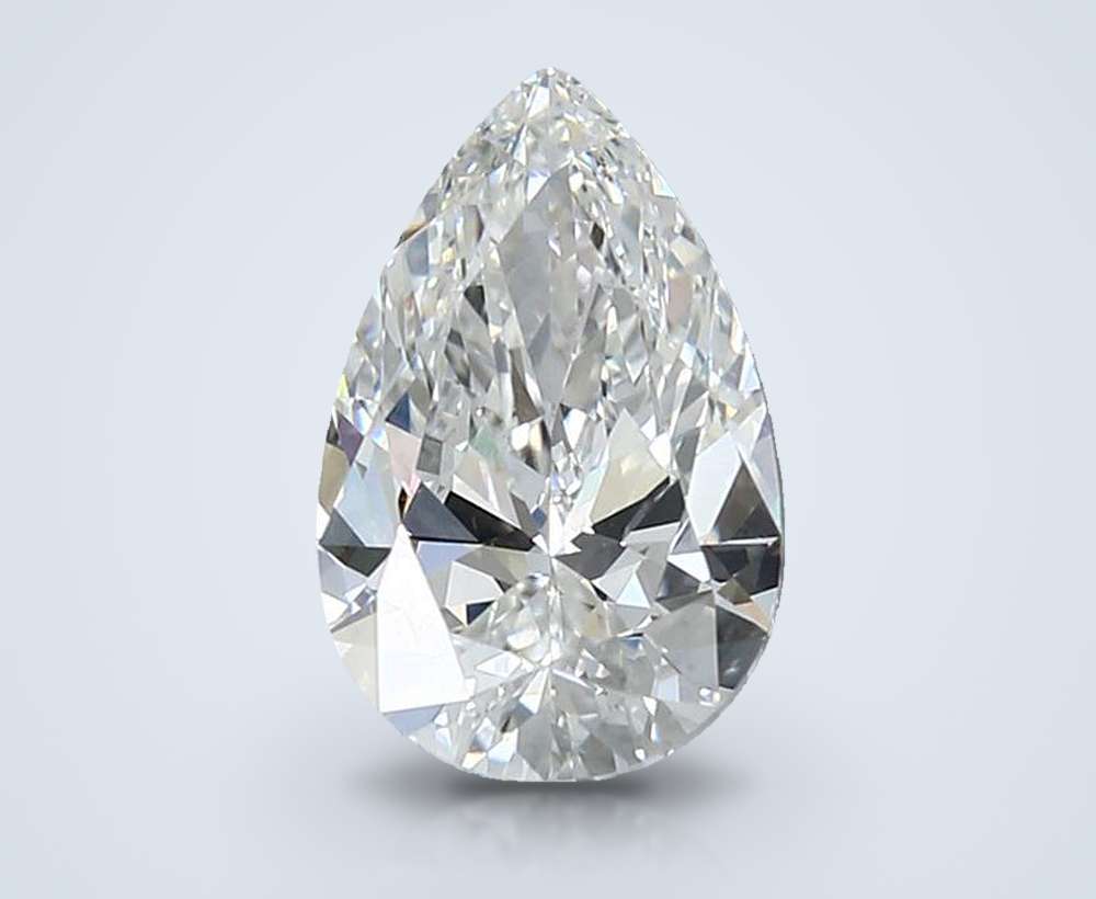 1.71 Carat Pear Lab Diamond