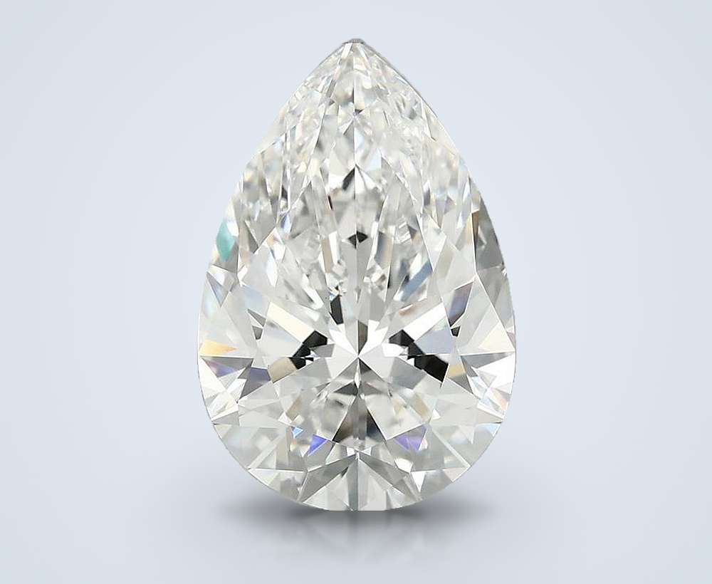 4.81 Carat Pear Lab Diamond