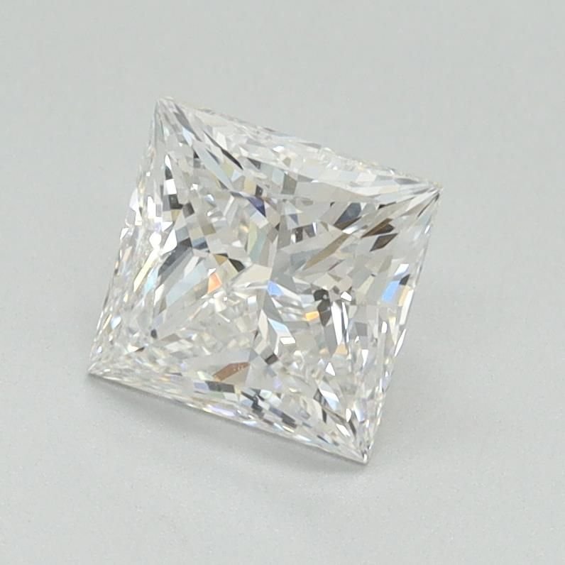 1.10ct D VVS2 Rare Carat Ideal Cut Princess Lab Grown Diamond
