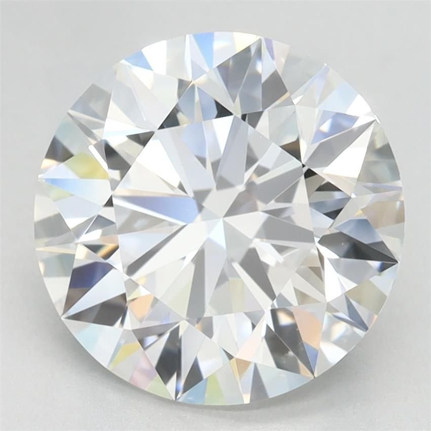 3.36ct E VVS1 Rare Carat Ideal Cut Round Lab Grown Diamond