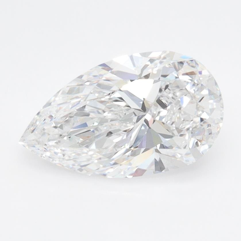 1.37 Carat Pear Lab Diamond