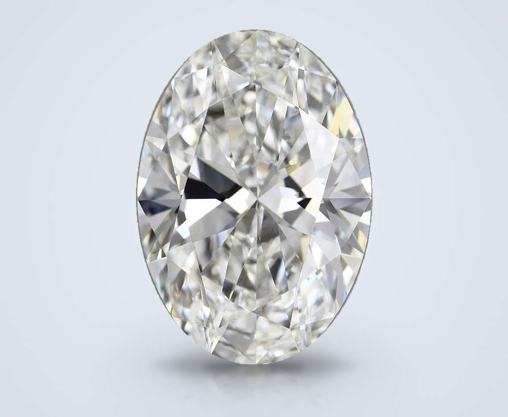 8.60 Carat Oval Lab Diamond