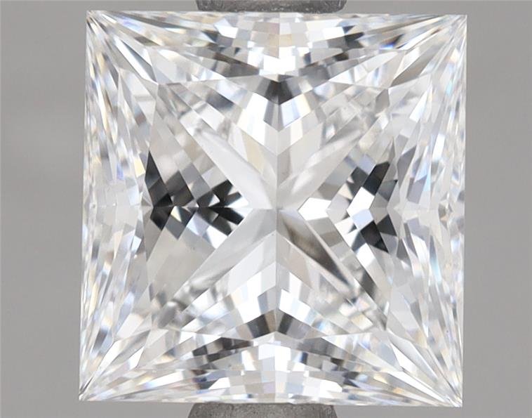 1.73ct E VS1 Rare Carat Ideal Cut Princess Lab Grown Diamond