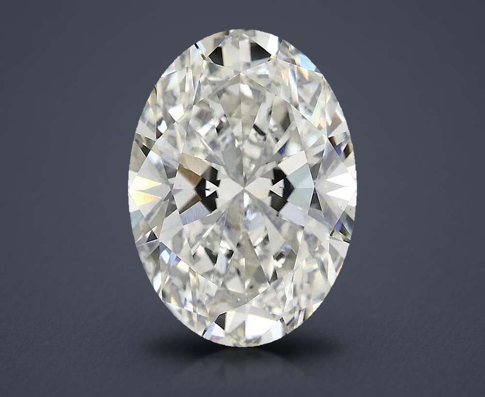 4.10 Carat Oval Lab Diamond