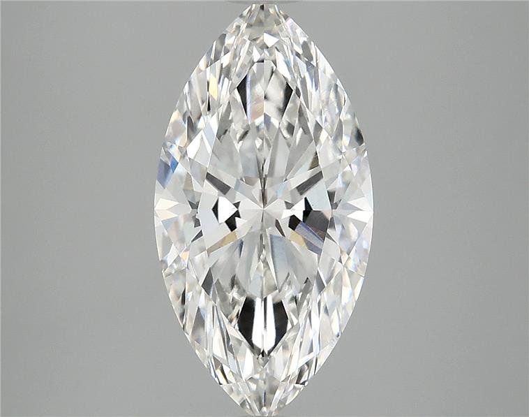 3.19ct G VS1 Rare Carat Ideal Cut Marquise Lab Grown Diamond