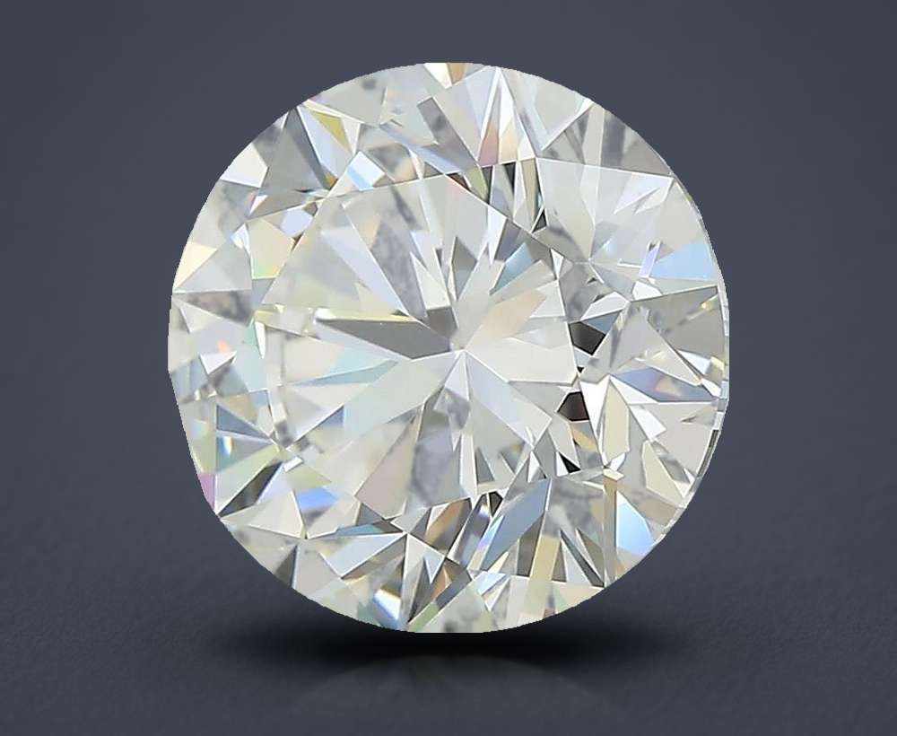 3.67 Carat Round Lab Diamond