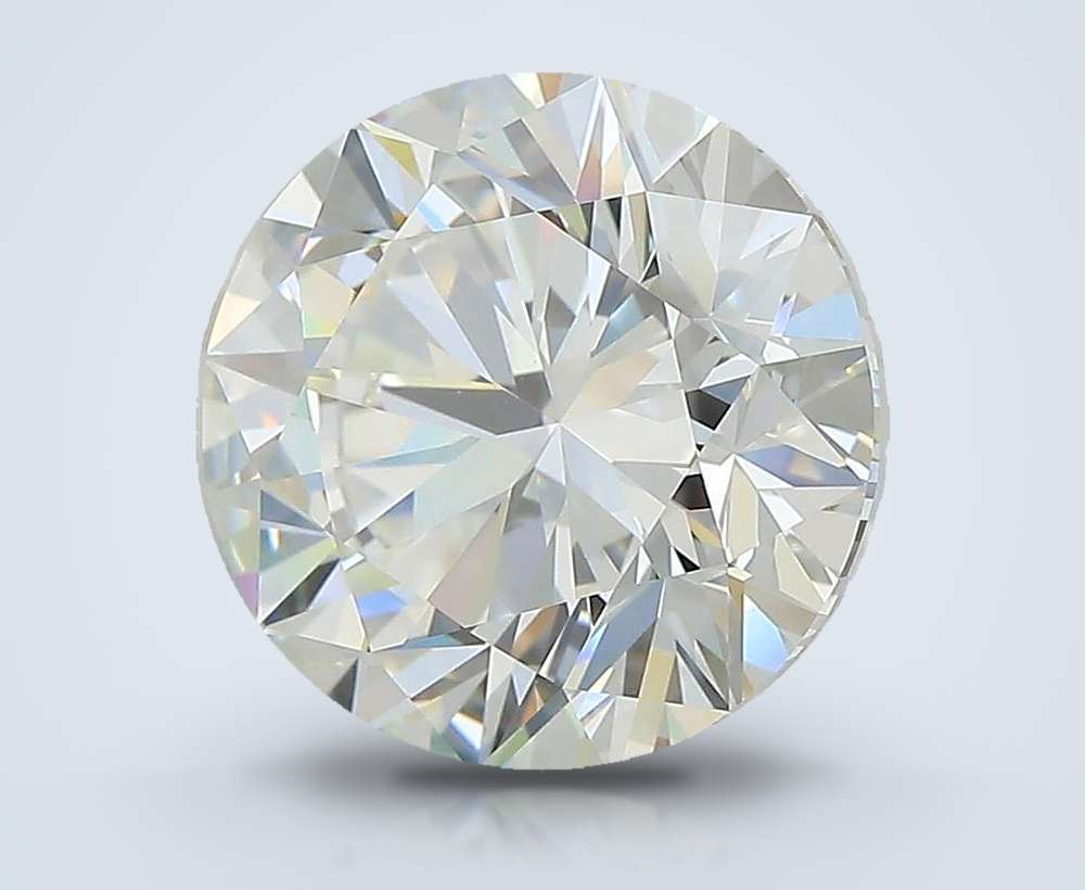 3.67 Carat Round Lab Diamond