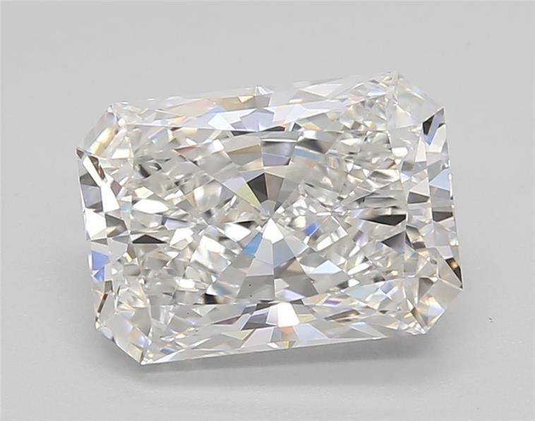 3.00ct F VS1 Rare Carat Ideal Cut Radiant Lab Grown Diamond