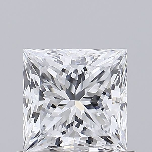 0.73ct E VS1 Rare Carat Ideal Cut Princess Lab Grown Diamond