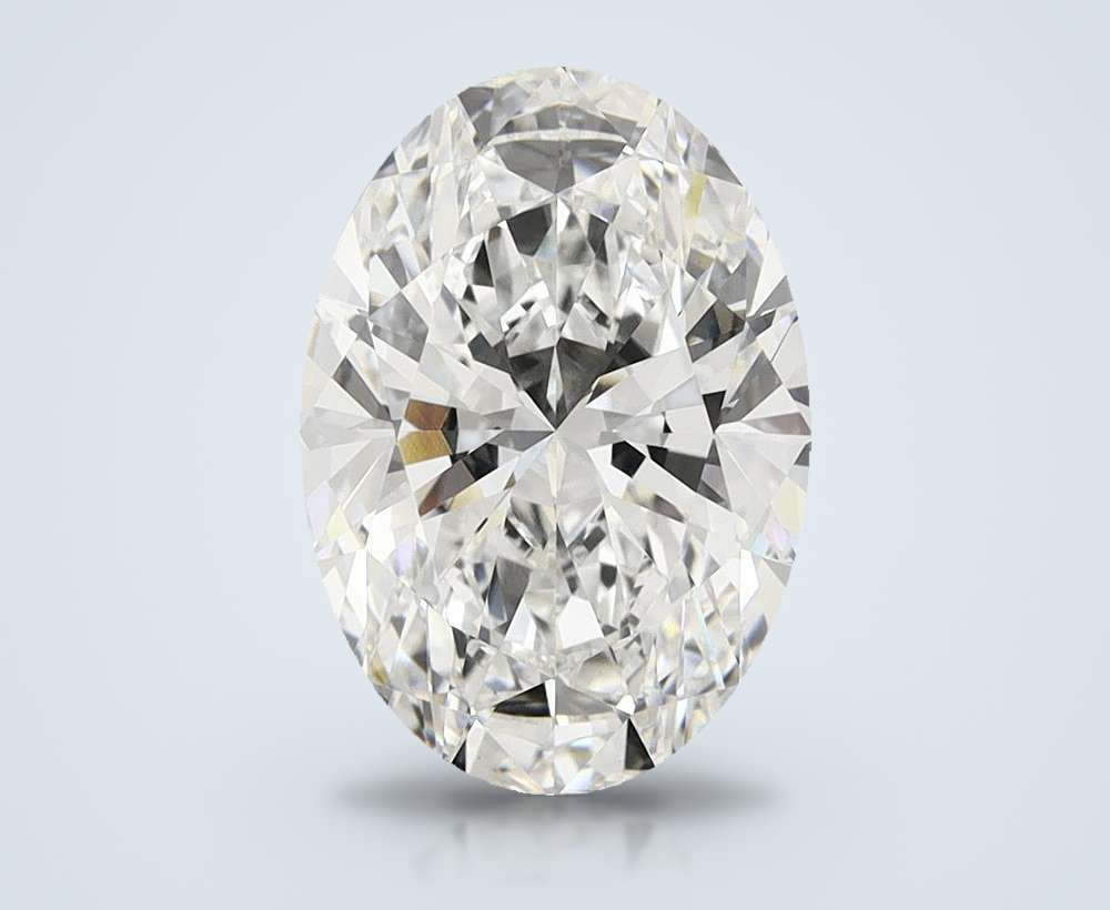 8.27 Carat Oval Lab Diamond