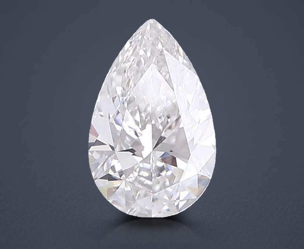 1.54 Carat Pear Lab Diamond