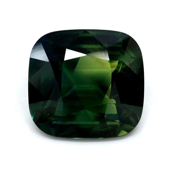 4.23 Carat Multicolor Cushion Sapphire