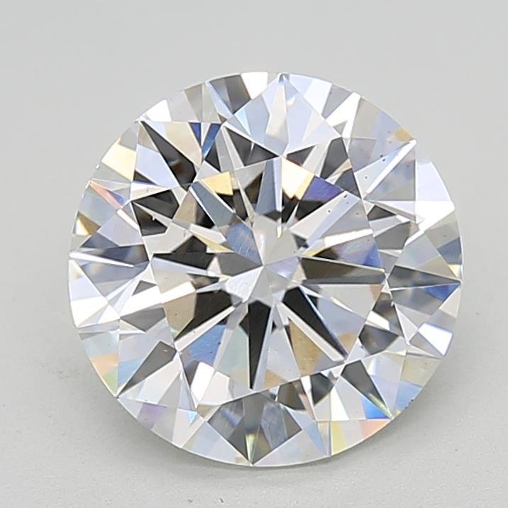 4.10ct G VS2 Rare Carat Ideal Cut Round Lab Grown Diamond