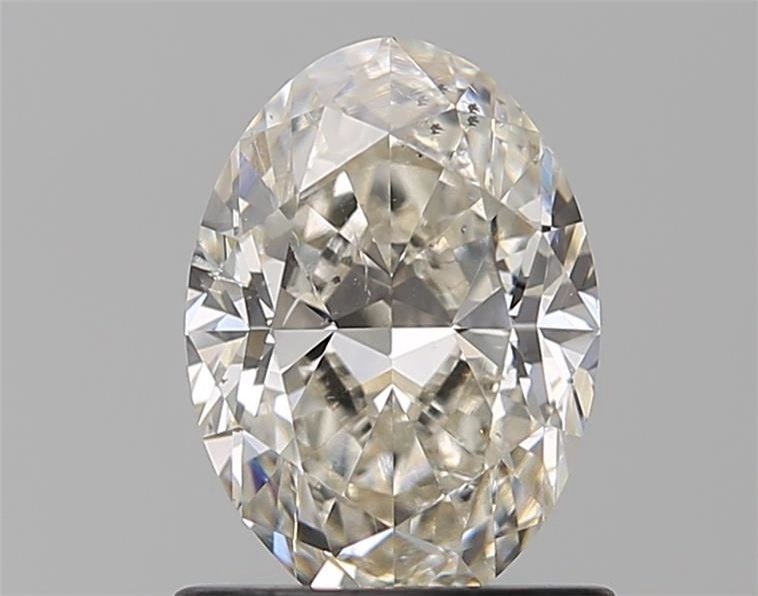 1.01ct J SI2 Rare Carat Ideal Cut Oval Diamond