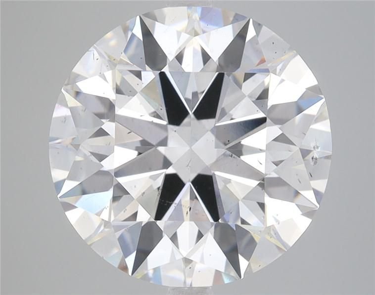 6.12ct G SI1 Rare Carat Ideal Cut Round Lab Grown Diamond