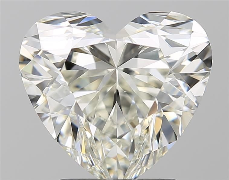 3.01ct K VS2 Rare Carat Ideal Cut Heart Diamond