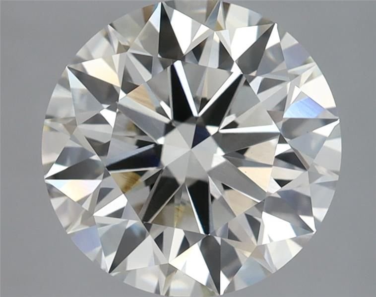 3.67ct J VVS2 Rare Carat Ideal Cut Round Lab Grown Diamond