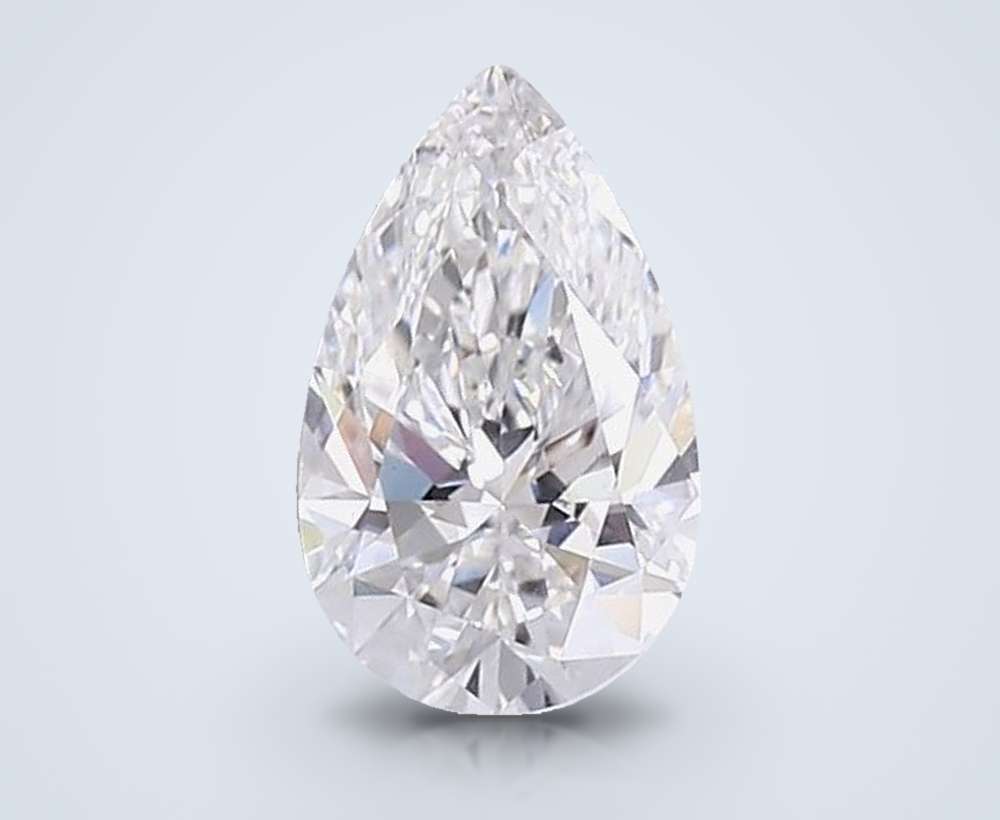 1.59 Carat Pear Lab Diamond