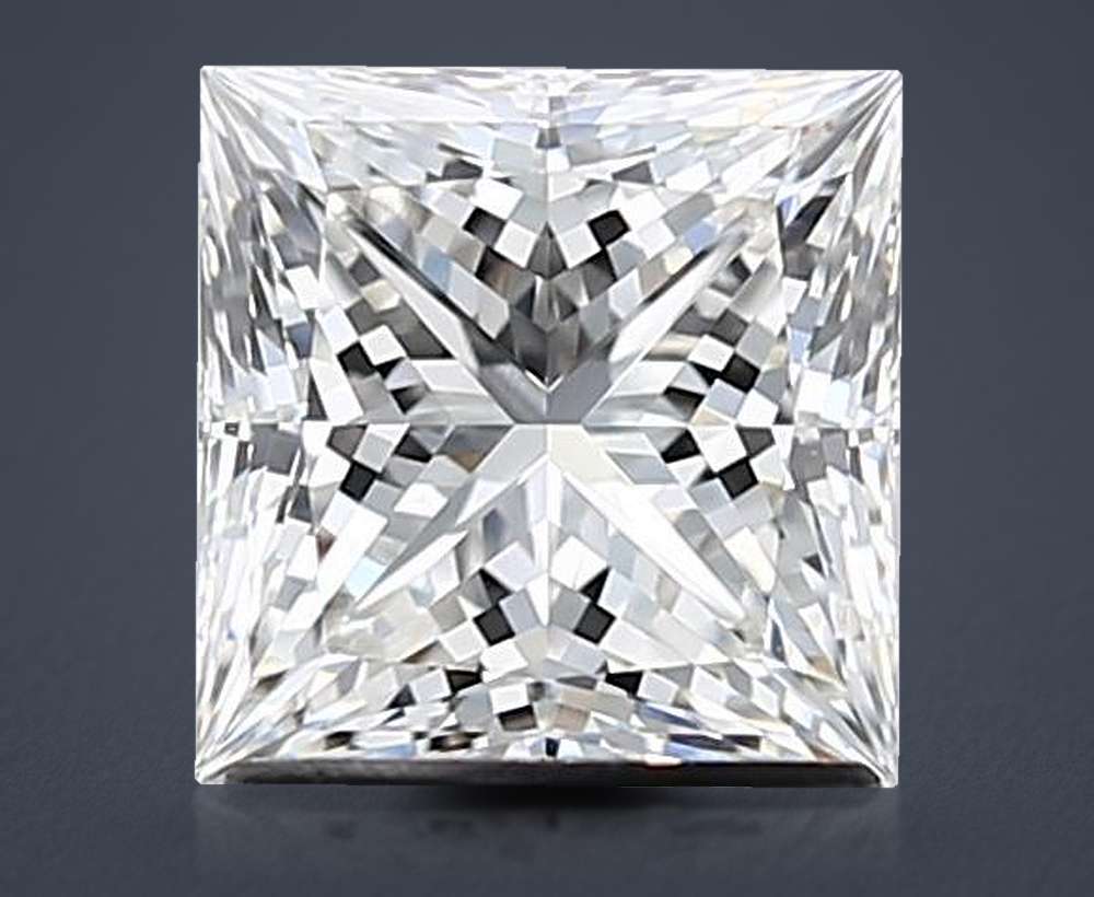1.60 Carat Princess Lab Diamond