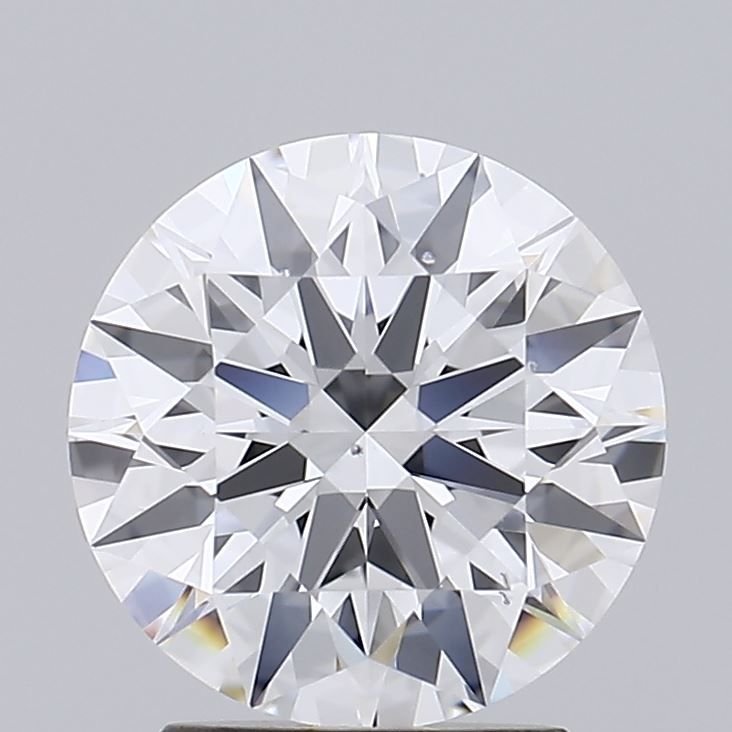 2.35ct D VS2 Rare Carat Ideal Cut Round Lab Grown Diamond