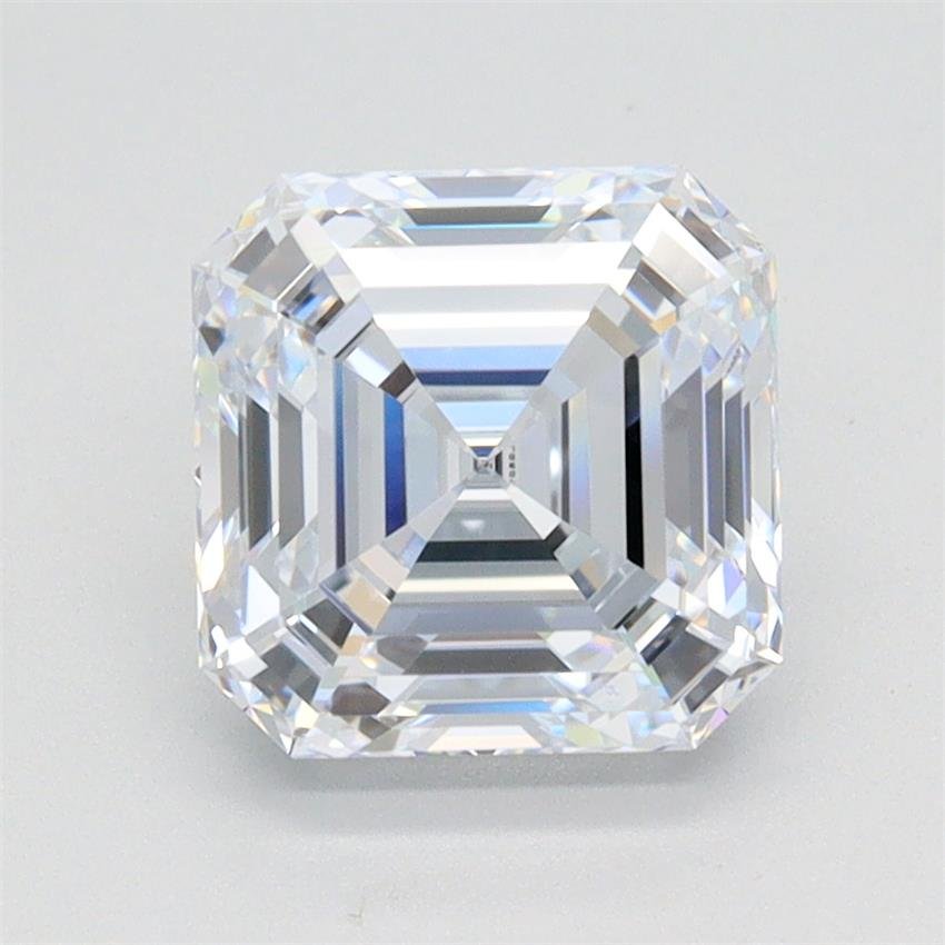 2.10ct G VVS1 Rare Carat Ideal Cut Asscher Lab Grown Diamond